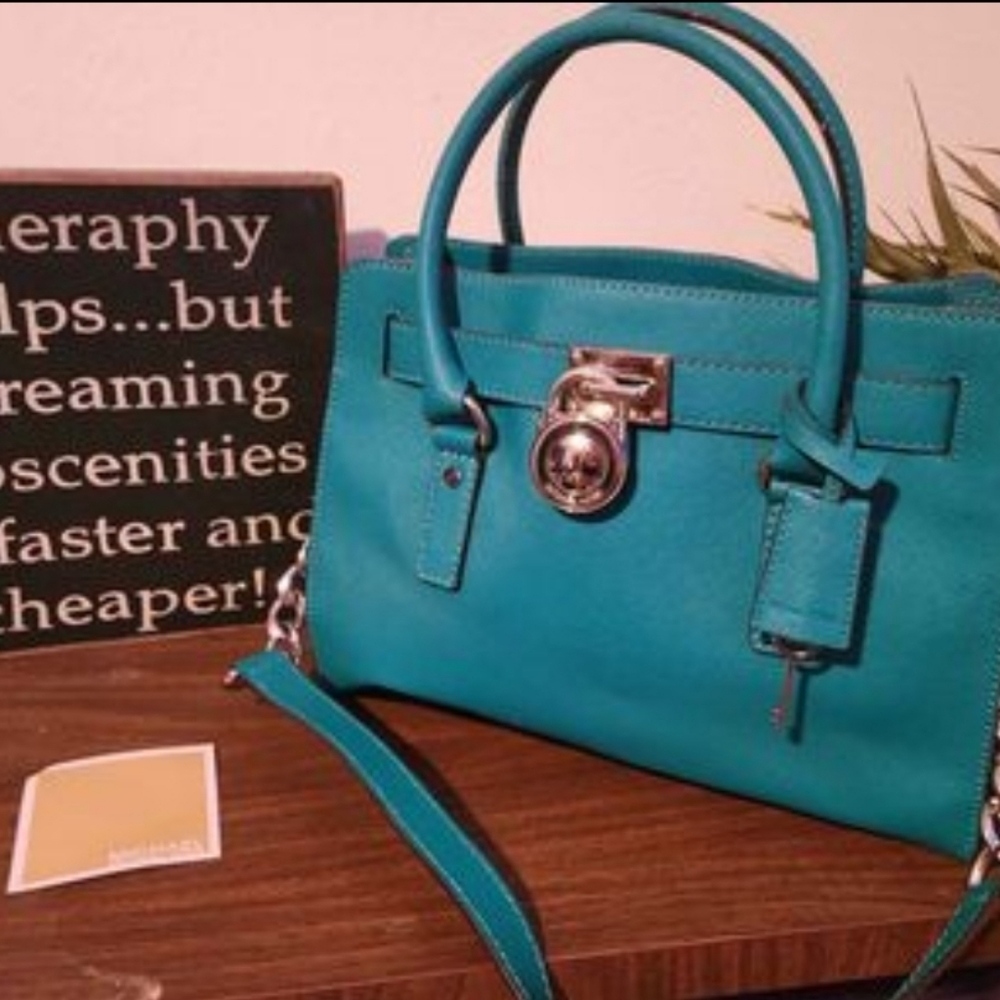Michael kors Teal Handbag